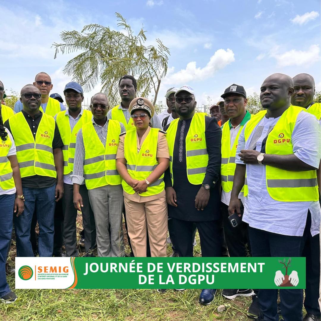 Troisième journée de verdissement du Pôle Urbain de Diamniadio.