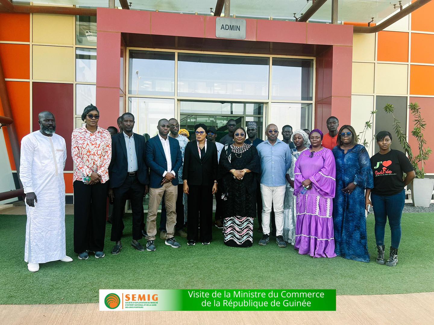 Visite du Dr Diaka SIDIBE, Ministre du Commerce, de l’Industrie et des Petites et Moyennes Entreprises de la Guinée Conakry